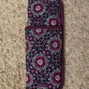 Vera Bradley hair iron travel pouch